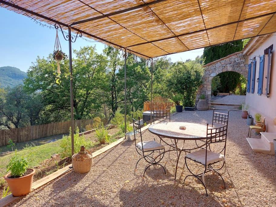 Maison A La Campagne Avec Spa Et Piscine Tourrettes-sur-Loup Eksteriør bilde