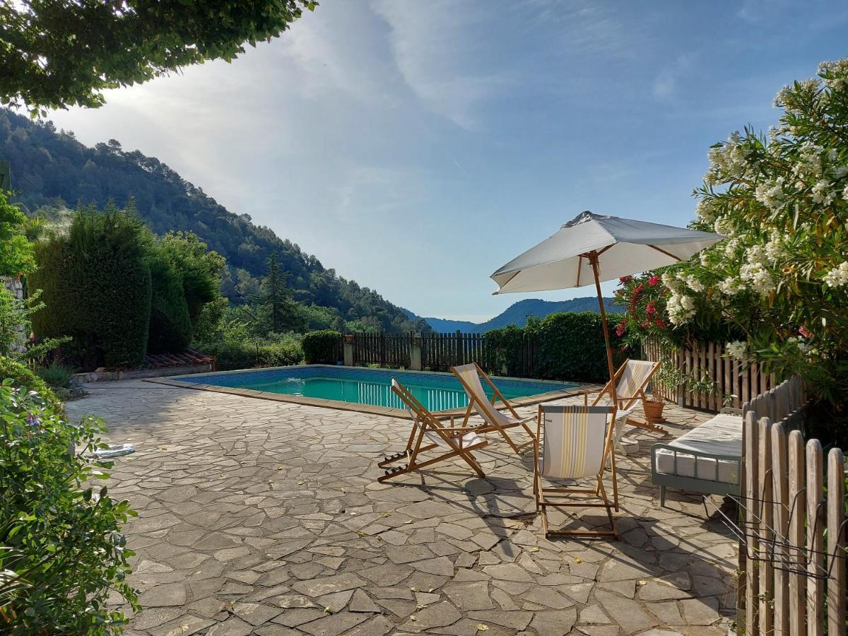 Maison A La Campagne Avec Spa Et Piscine Tourrettes-sur-Loup Eksteriør bilde